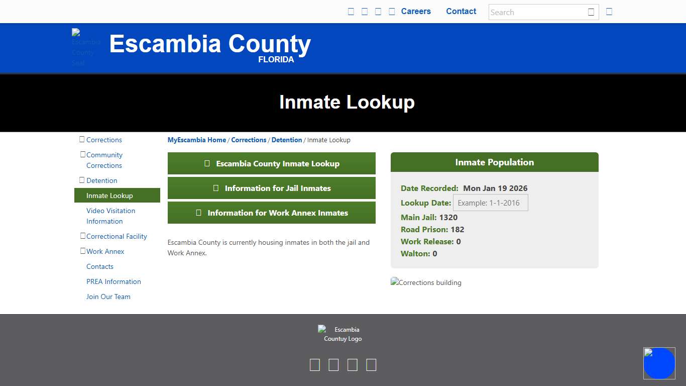 Inmate Lookup